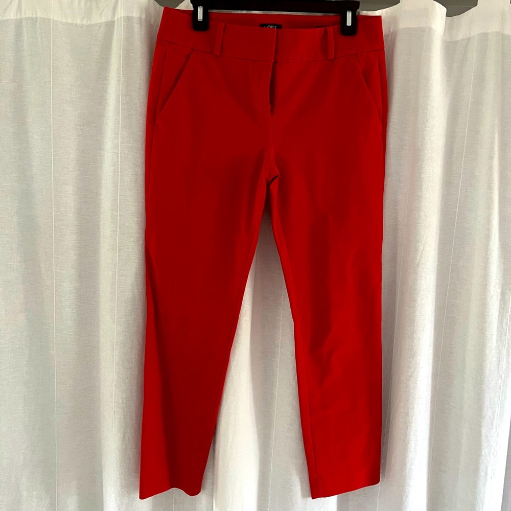 LOFT Marissa Skinny Ankle Pants